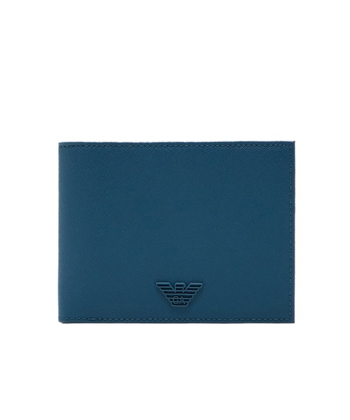 EMPORIO ARMANI（エンポリオアルマーニ）の「【エンポリオ アルマーニ】ASV 二つ折りウォレット（財布・メンズ・グレー/ダークグリーン/インディゴブルー・FREE）」の3枚目の写真