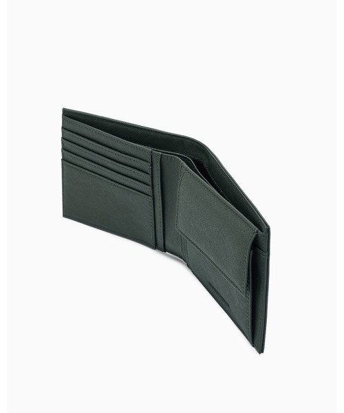 EMPORIO ARMANI（エンポリオアルマーニ）の「【エンポリオ アルマーニ】ASV 二つ折りウォレット（財布・メンズ・グレー/ダークグリーン/インディゴブルー・FREE）」の11枚目の写真