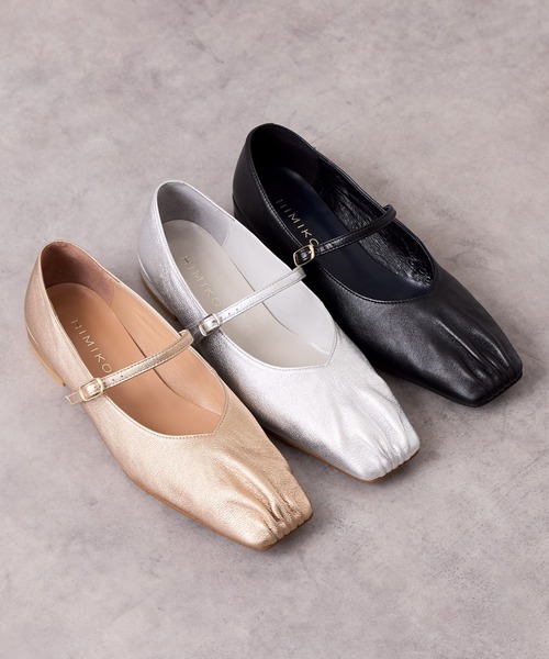 HIMIKO（ヒミコ）の「【Made in Japan】【HIMIKO】ギャザーストラップパンプス/651105（パンプス・レディース・ゴールド/ブラック/シルバー・23.0cm/22.5cm/23.5cm/24.0cm/24.5cm/22.0cm/25.0cm/25.5cm）」の19枚目の写真