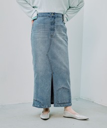 LEPSIM | リメイク風デニムマキシスカート 286820(デニムスカート)
