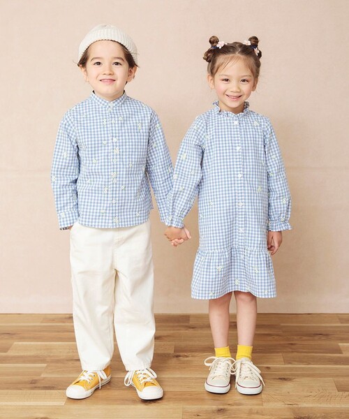 新品！Mサイズ！LVERSE #2 Tシャツ BABYL さくら おそろい】さくら刺繍長袖シャツ（シャツ/ブラウス）｜branshes