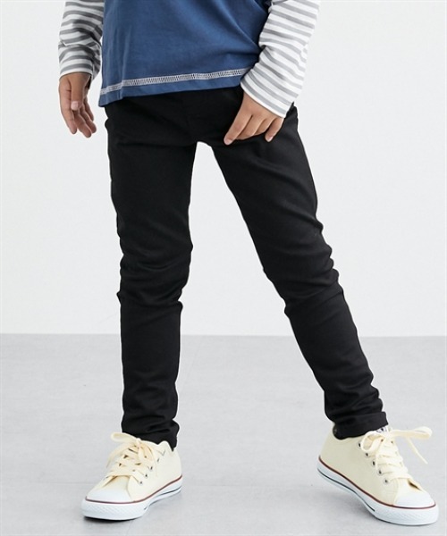 QUNTSTYLE（キュントスタイル）の「ストレッチツイルスキニーパンツ（その他パンツ・キッズ・ベージュ/カーキ/ブラック・160/150/140/130/120）」の3枚目の写真