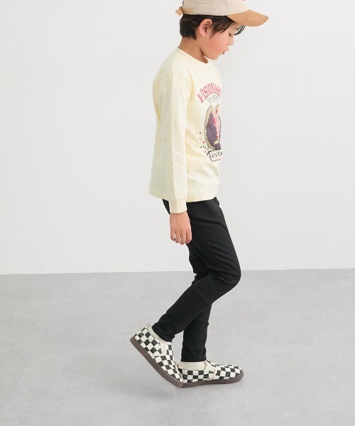 QUNTSTYLE（キュントスタイル）の「ストレッチツイルスキニーパンツ（その他パンツ・キッズ・ベージュ/カーキ/ブラック・160/150/140/130/120）」の5枚目の写真