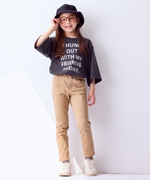 QUNTSTYLE（キュントスタイル）の「ストレッチツイルスキニーパンツ（その他パンツ・キッズ・ベージュ/カーキ/ブラック・160/150/140/130/120）」の6枚目の写真