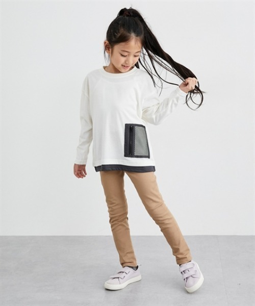 QUNTSTYLE（キュントスタイル）の「ストレッチツイルスキニーパンツ（その他パンツ・キッズ・ベージュ/カーキ/ブラック・160/150/140/130/120）」の11枚目の写真