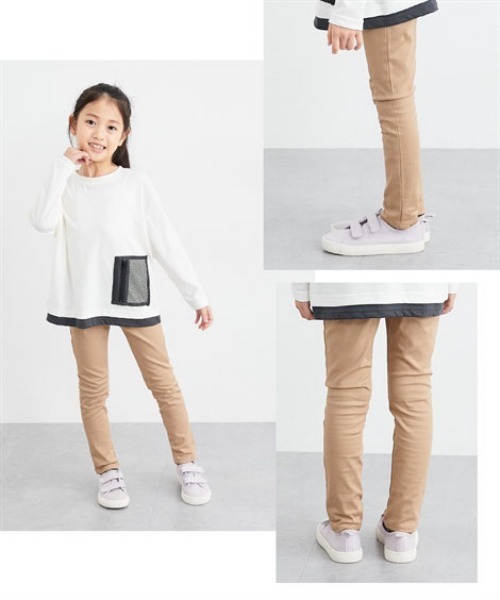 QUNTSTYLE（キュントスタイル）の「ストレッチツイルスキニーパンツ（その他パンツ・キッズ・ベージュ/カーキ/ブラック・160/150/140/130/120）」の12枚目の写真