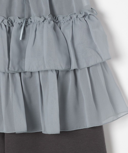 GLOBAL WORK(グローバルワーク)の「レイヤードカットパンツ/AND YUA ANY/147488(その他パンツ・キッズ・チャコール/杢グレー・SMALL/MEDIUM)」の22枚目の写真