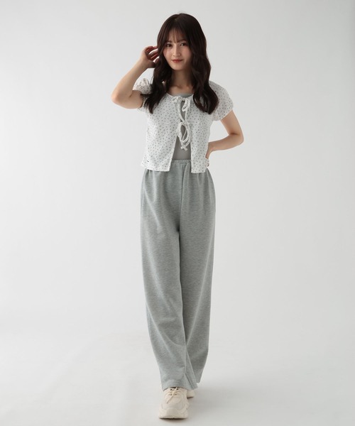 GLOBAL WORK(グローバルワーク)の「レイヤードカットパンツ/AND YUA ANY/147488(その他パンツ・キッズ・チャコール/杢グレー・SMALL/MEDIUM)」の12枚目の写真