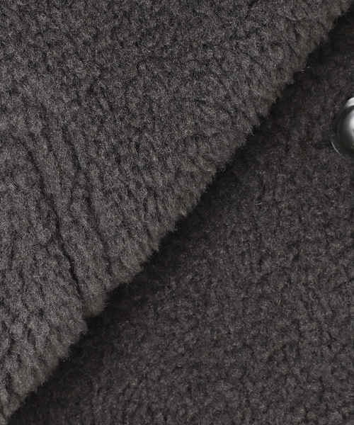 JOURNAL STANDARD（ジャーナルスタンダード）の「《追加》エコファーショートブルゾン（ブルゾン・レディース・チャコールグレー・FREE）」の19枚目の写真