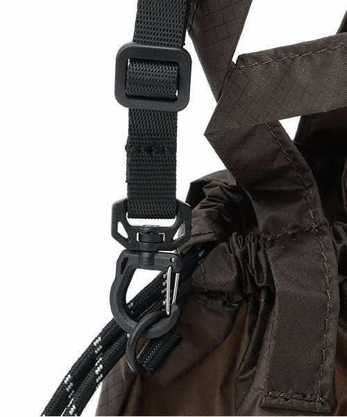 minimal（ミニマル）の「【COBMASTER】コーデュラ巾着バッグ（バックパック/リュック・キッズ・ブラック/サックスブルー/ベージュ・F）」の5枚目の写真