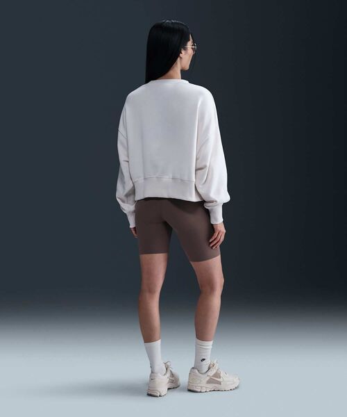 NIKE（ナイキ）の「ナイキ スポーツウェア フェニックス フリース ウィメンズ オーバーオーバーサイズド クルーネック フレンチ テリー スウェットシャツ / Nike Sportswear Phoenix Fleece Women's Over-Oversized Crew-Neck French Terry Sweatshirt HV4790-030 Phantom（スウェット・レディース・クリーム・2XL/L/M/S/XL/XS）」の9枚目の写真