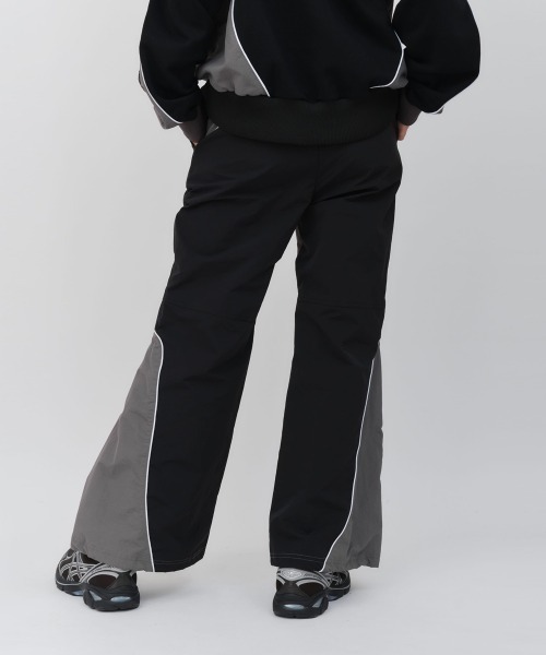 アンブロUmbro M ナイロントラックパンツ青 ピステパンツ UMBRO/アンブロ] 別注 ナイロントラックパンツ（その他パンツ