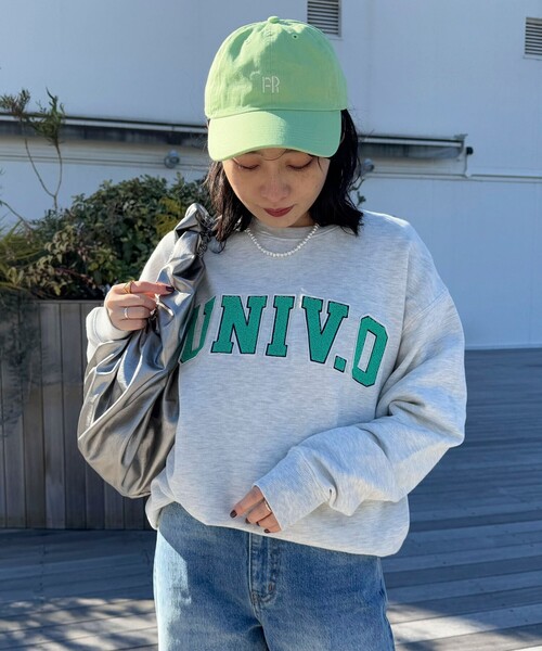 fredy emue(フレディエミュ)の「フェイクレザーギャザーラウンドショルダーバッグ(ハンドバッグ・レディース・シルバー/ブラック・FREE)」の6枚目の写真