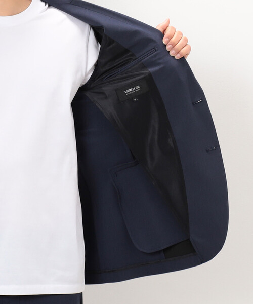 COMME CA ISM(コムサイズム)の「【セットアップ対応】SUPER-TEX 2WAY ストレッチ テーラードジャケット(スーツジャケット・メンズ・グレー/ブラック/ネイビー・X-LARGE/LARGE/MEDIUM/SMALL)」の19枚目の写真