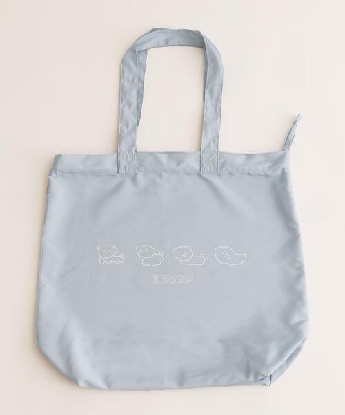 Whinny（ホワイニー）の「Whinny/とろけるいぬ~ズちゃんバック（トートバッグ・レディース・サックスブルー/ブラック・FREE）」の10枚目の写真