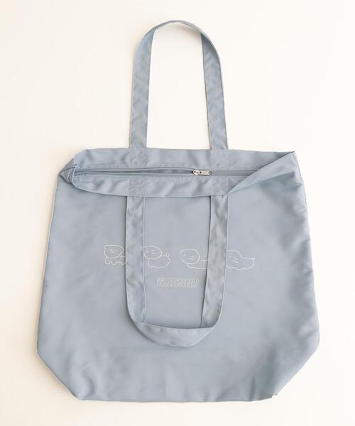 Whinny（ホワイニー）の「Whinny/とろけるいぬ~ズちゃんバック（トートバッグ・レディース・サックスブルー/ブラック・FREE）」の15枚目の写真