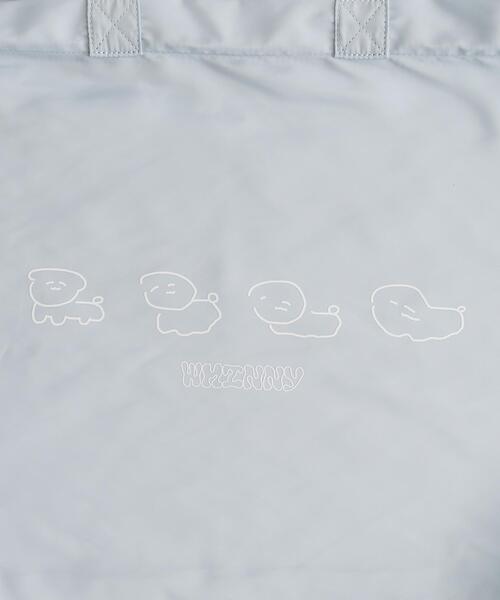 Whinny（ホワイニー）の「Whinny/とろけるいぬ~ズちゃんバック（トートバッグ・レディース・サックスブルー/ブラック・FREE）」の12枚目の写真