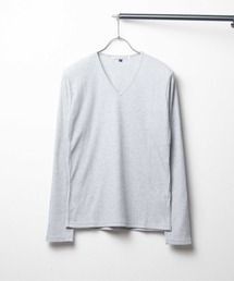 【Growth by Grail】針抜きVネックL/S-T