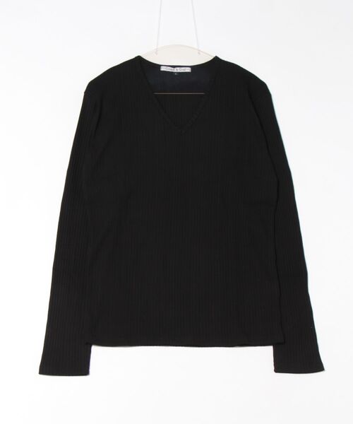 Mag.(マグ)の「【Growth by Grail】針抜きVネックL/S-T(Tシャツ/カットソー・メンズ・ブラック/レッド/グレー・MEDIUM/LARGE)」の9枚目の写真