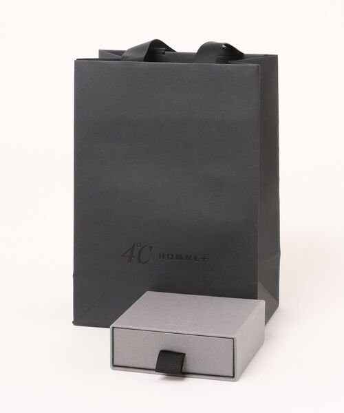 4℃ HOMME+（ヨンドシーオムプラス）の「【7月誕生石】シルバー ルビー ピアス/片耳用（ピアス（片耳用）・メンズ・シルバー・FREE）」の9枚目の写真