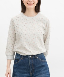 アメリカ限定☆ ボーダー七分丈カットソー ボーダー 7分袖」に該当するTシャツ/カットソーファッション通販