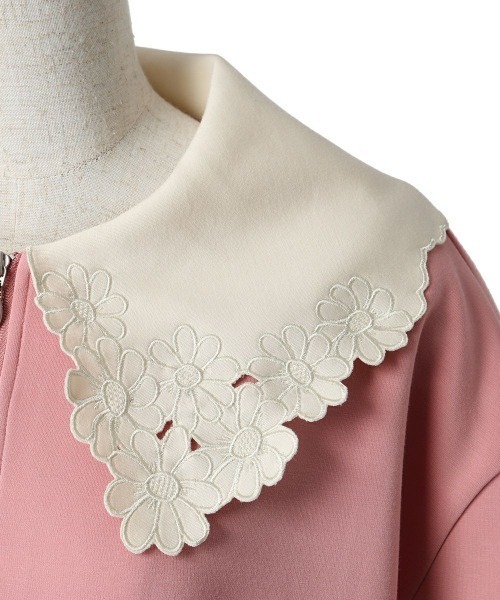 F i.n.t(フィント)の「マーガレット衿ハーフZIPスウェット/fint フィント(スウェット・レディース・ブルーグレー/グリーン/ピンク・FREE)」の21枚目の写真