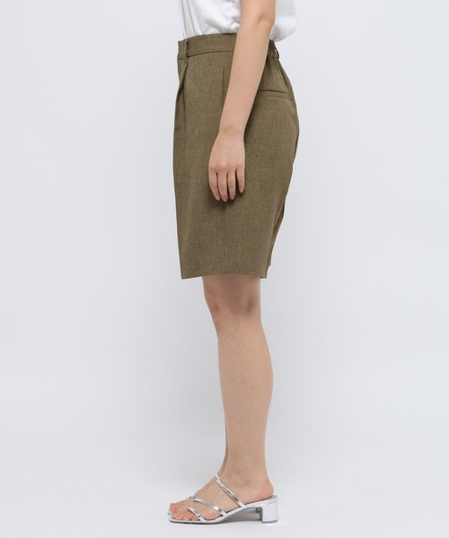 LOWRYS FARM(ローリーズファーム)の「ホップサックハーフパンツ 242757(その他パンツ・レディース・ブラウン/アイボリー/チャコールグレー・FREE)」の19枚目の写真