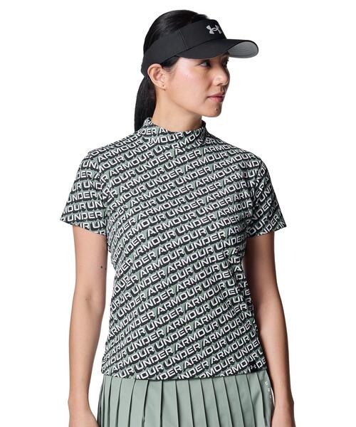 UA ArmourDri Slash Logo Short Sleeve T‑shirt (Gold/Redies)