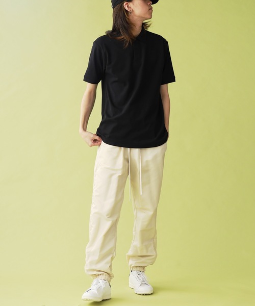 UNSTOA（アンストア）の「5.3オンス ドライカノコ ユーティリティー ポロシャツ 秋服 冬服（ポロシャツ・メンズ・サックスブルー/グレー/ブラック/ホワイト・L/M/S/XS/XL）」の17枚目の写真