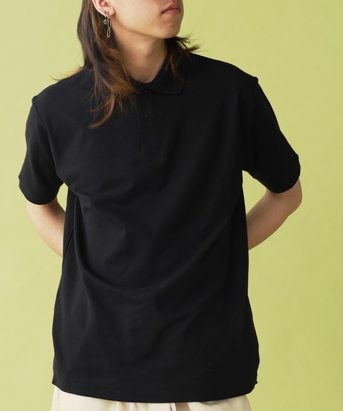 UNSTOA（アンストア）の「5.3オンス ドライカノコ ユーティリティー ポロシャツ 秋服 冬服（ポロシャツ・メンズ・サックスブルー/グレー/ブラック/ホワイト・L/M/S/XS/XL）」の15枚目の写真
