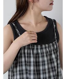 ehka sopo | 柄アソートシェルタックタンクトップ(タンクトップ)