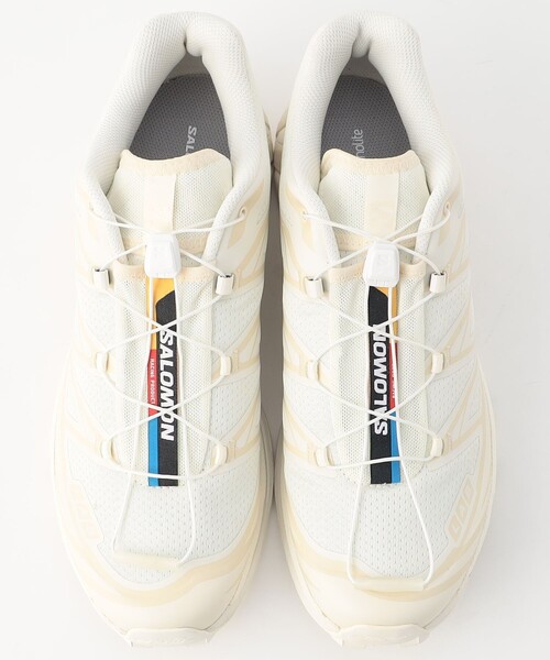FREAK'S STORE（フリークスストア）の「限定展開 SALOMON/サロモン XT-6（スニーカー・メンズ・オフホワイト/ブラック・24.5cm/24.0cm/27.5cm/26.0cm/25.0cm/26.5cm/28.0cm/27.0cm/25.5cm）」の3枚目の写真