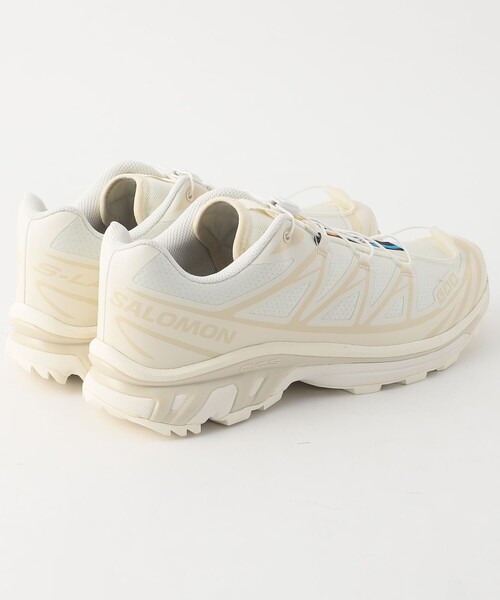 FREAK'S STORE（フリークスストア）の「限定展開 SALOMON/サロモン XT-6（スニーカー・メンズ・オフホワイト/ブラック・24.5cm/24.0cm/27.5cm/26.0cm/25.0cm/26.5cm/28.0cm/27.0cm/25.5cm）」の6枚目の写真