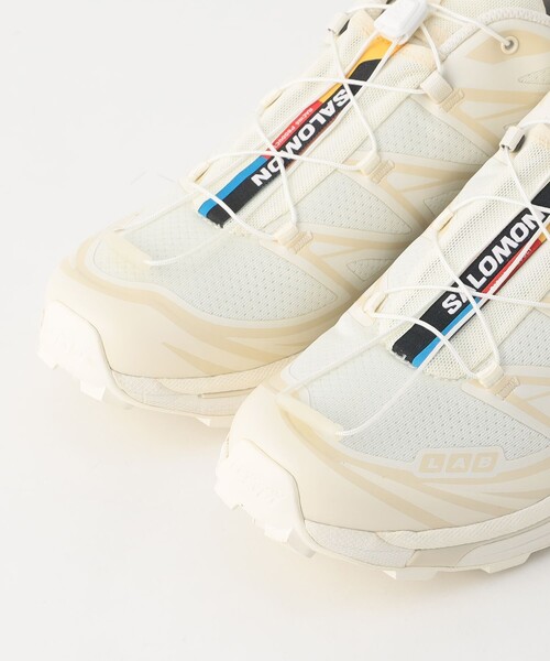 FREAK'S STORE（フリークスストア）の「限定展開 SALOMON/サロモン XT-6（スニーカー・メンズ・オフホワイト/ブラック・24.5cm/24.0cm/27.5cm/26.0cm/25.0cm/26.5cm/28.0cm/27.0cm/25.5cm）」の7枚目の写真