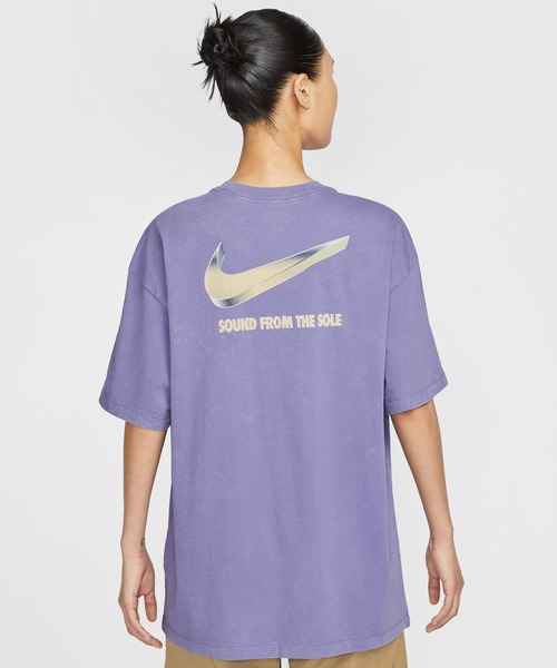Nike Washington Football Tシャツ 紫色 新品タグ付 NIKE AS W NSW OS SS TEE FVL / ナイキ ウィメンズ オーバー