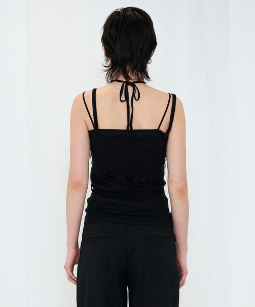 VIAVANDA LAYERED KNIT CAMISOLE キャミソール LAYERED KNIT CAMISOLE（キャミソール）｜VIAVANDA（ヴィア