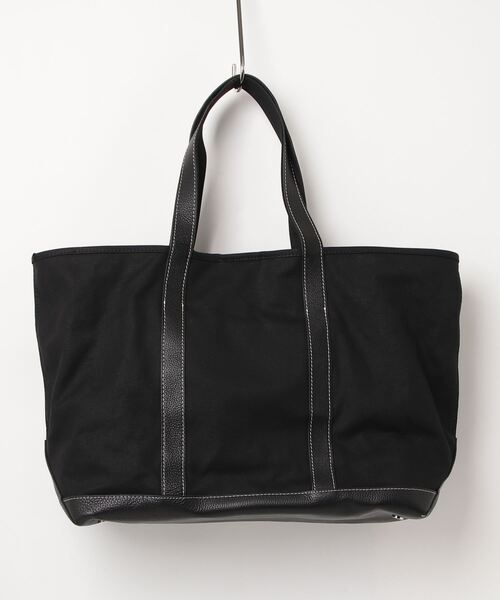 ADAM PATEK(アダムパテック)の「【ADAMPATEK/アダムパテック】leather combi basic big tote bag/レザーコンビベーシックビッグトート(トートバッグ・メンズ・ホワイト/ブラック・FREE)」の14枚目の写真