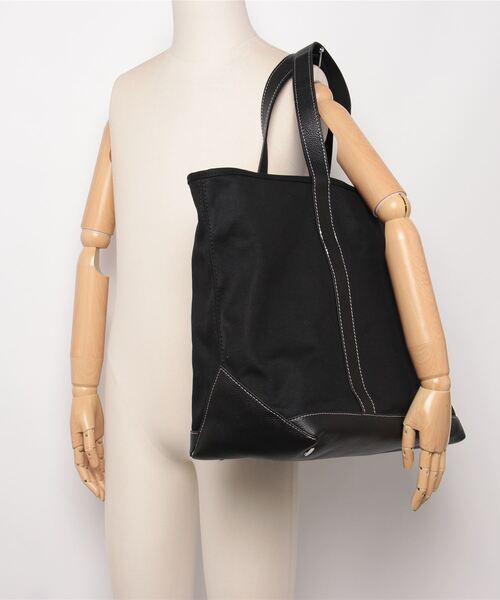 ADAM PATEK(アダムパテック)の「【ADAMPATEK/アダムパテック】leather combi basic big tote bag/レザーコンビベーシックビッグトート(トートバッグ・メンズ・ホワイト/ブラック・FREE)」の17枚目の写真