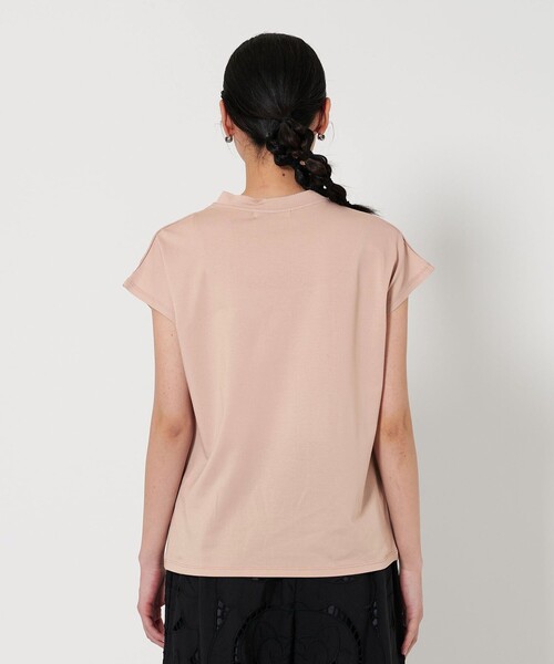 BEAUTY&YOUTH UNITED ARROWS(ビューティーアンドユースユナイテッドアローズ)の「クルーネック フレンチスリーブ カットソー(Tシャツ/カットソー・レディース・ライトピンク/オリーブ/ブラック/オフホワイト/その他6/コバルトブルー・FREE)」の13枚目の写真