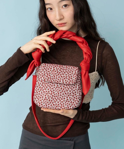 Casselini（キャセリーニ）の「Casselini(キャセリーニ)パデットハンドバッグ（ハンドバッグ・レディース・ブラック/ブルー/レッド・FREE）」の21枚目の写真