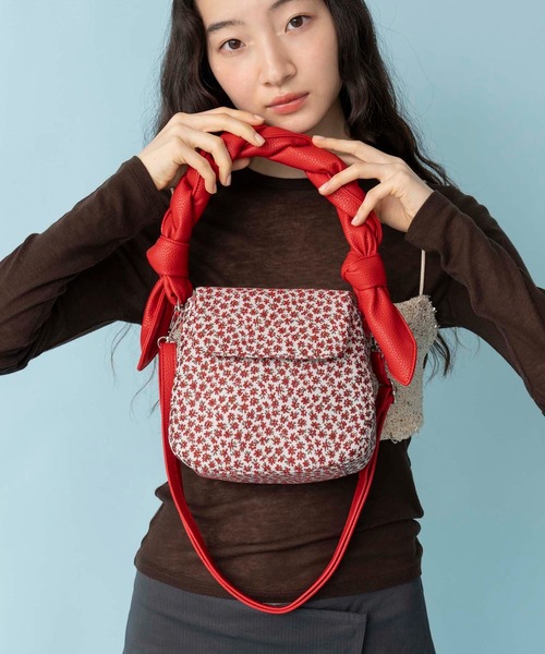 Casselini（キャセリーニ）の「Casselini(キャセリーニ)パデットハンドバッグ（ハンドバッグ・レディース・ブラック/ブルー/レッド・FREE）」の20枚目の写真