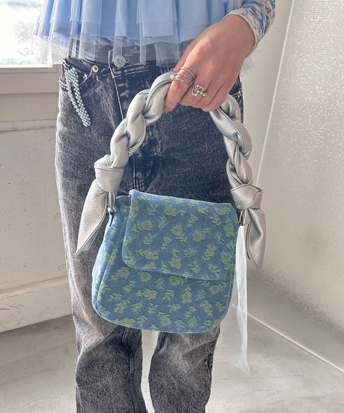 Casselini（キャセリーニ）の「Casselini(キャセリーニ)パデットハンドバッグ（ハンドバッグ・レディース・ブラック/ブルー/レッド・FREE）」の16枚目の写真