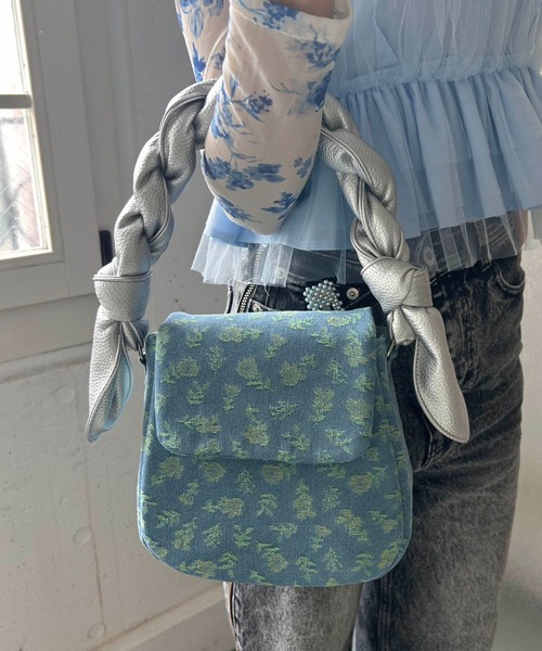 Casselini（キャセリーニ）の「Casselini(キャセリーニ)パデットハンドバッグ（ハンドバッグ・レディース・ブラック/ブルー/レッド・FREE）」の14枚目の写真