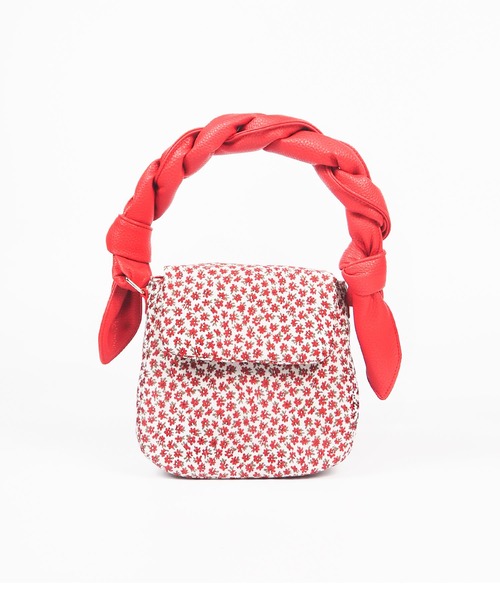 Casselini（キャセリーニ）の「Casselini(キャセリーニ)パデットハンドバッグ（ハンドバッグ・レディース・ブラック/ブルー/レッド・FREE）」の12枚目の写真