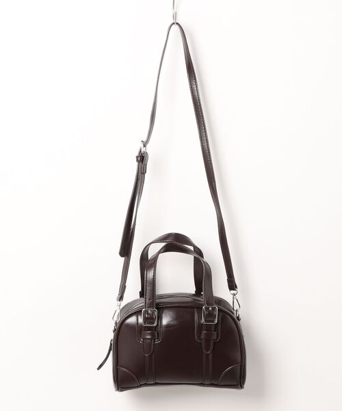 apres jour clair(アプレジュールクレア)の「【apres jour clair×ARIAZ】ベルトハンドルショルダーバッグ(ショルダーバッグ・レディース・ブラック/ダークブラウン・FREE)」の7枚目の写真