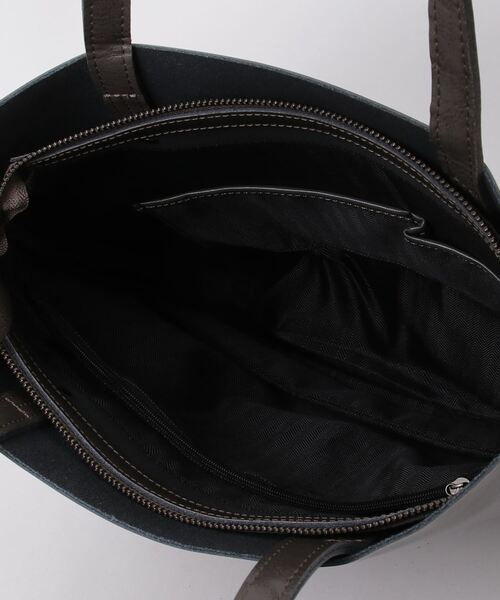 TETE HOMME(テットオム)の「スプリットレザートートバッグ(縦型)(ビジネスバッグ・メンズ・グレー/ブラウン系1/ネイビー/ブラック/ブラウン・FREE)」の19枚目の写真
