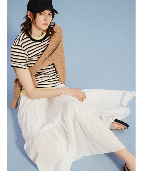 （新品）フライスコンパクトTシャツ Mila Owen｜フライスコンパクトTシャツ | Rakuten Fashion(楽天