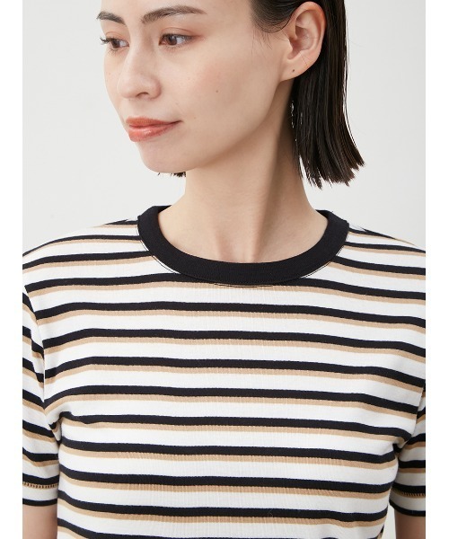 （新品）フライスコンパクトTシャツ フライスコンパクトTシャツ（カットソー/Tシャツ）｜Mila Owen