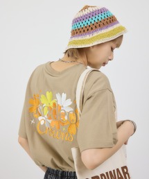 Flower Logo Embroidery Tシャツ
