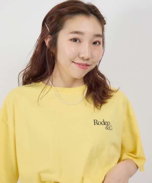 セール】Flower Logo Embroidery Tシャツ（Tシャツ/カットソー